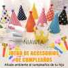 Pack de Sombreros y Silbatos para Fiesta de Cumpleaños, 26
