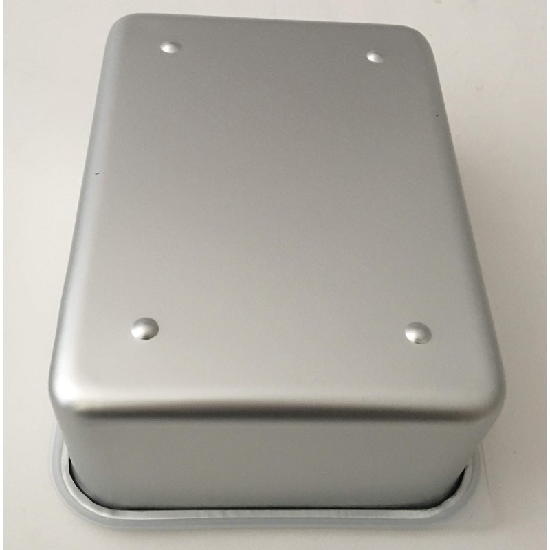 Taniguchi Metal Aluminum Storage Container with Lid, Deep, Large, Made