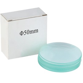 VOVCIG Watch Glass Beaker Cover Set 10PCS 50mm High Temperature Resistant Cover Lids for Scientific Laboratory Watch Glass Equipment(10pcs, 50mm)