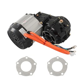 TJHSM 48V 1000W Brushless Differential Motor 4800 RPM 18-35AH Rated Current Replacement for Go Kart Golf Cart Tricycle Electric Bike ATV Scooter