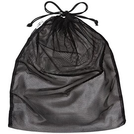 Solo Tourist Mesh Drawstring Bag, 18.1 inches (46 cm), 1.8 lbs (0.03 kg), MK-M, Black