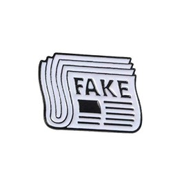 Patch Nation Fake News Metal Button Badge Pin Pin Badge