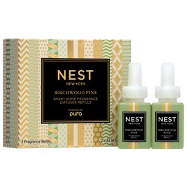 NEST New York Birchwood Pine Smart Home Fragrance Diffuser Refill, Set of 2