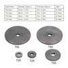 5Pcs Lathe Gear Metal Mini T80 T45 T25 T20 Accessory