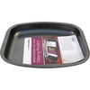 PRIMA Small Non Stick Roasting TIN Tray 26x20.5x3cm, Carbon, Black,