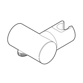 Moen A755 Drop Ell with Integrated Holder For Handheld Shower, Chrome