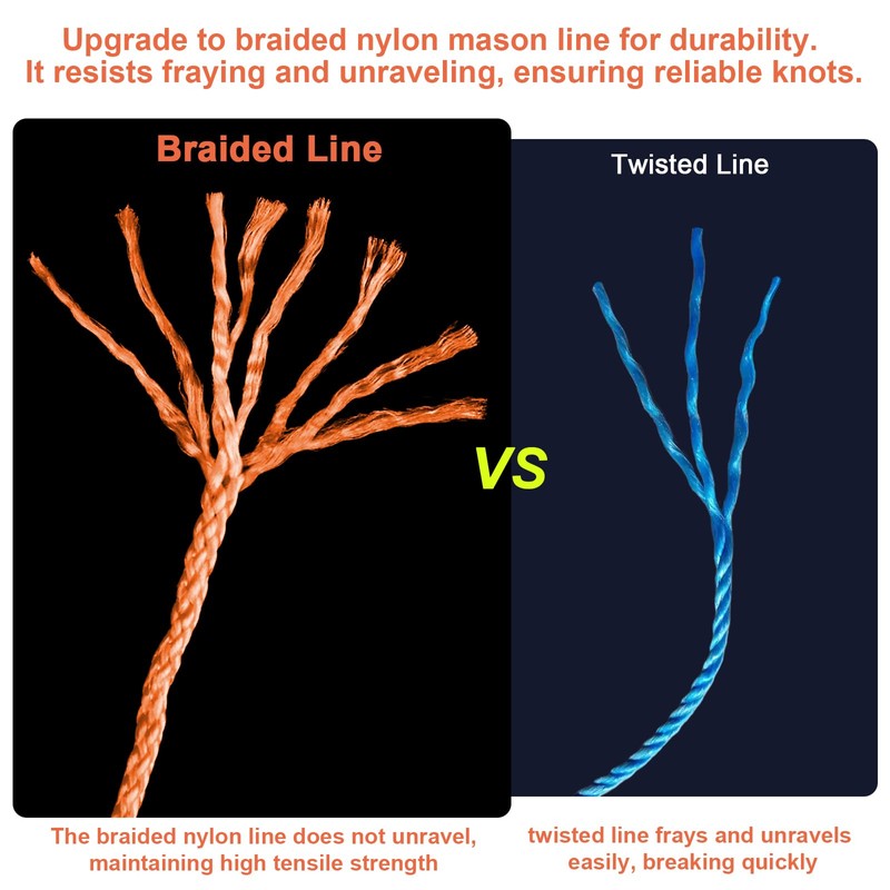 Mason Line String Line - #18 Braided Nylon String -