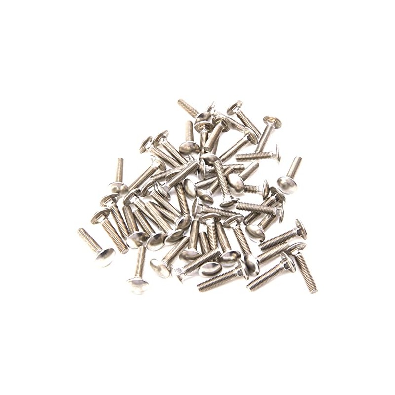 AHCM5 5mm x 25mm A2 Stainless Steel Cup Square Carriage