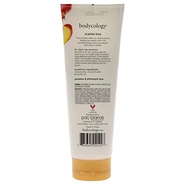 Bodycology Scarlet kiss moisturizing body cream 8 oz/ 227 g for women by bodycology