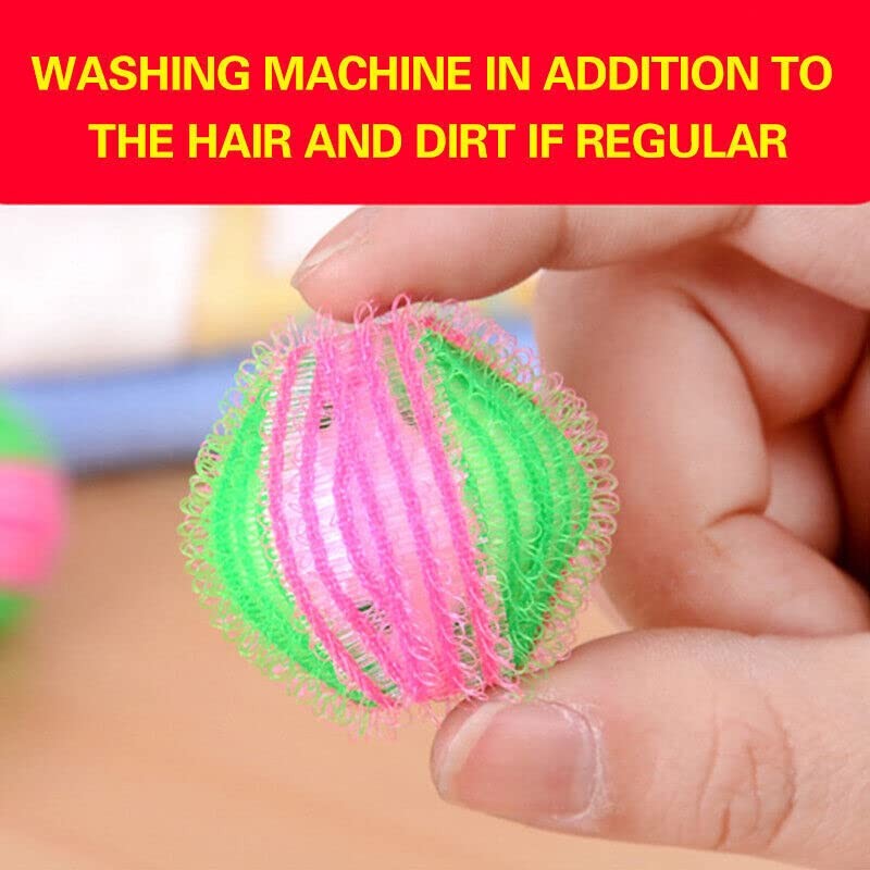 6PCS Wash Ball Grabbing For EA Lint Laundry Hair Cleaning