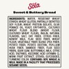 Sola Keto Sweet & Buttery White Bread - Delicious Non-GMO,