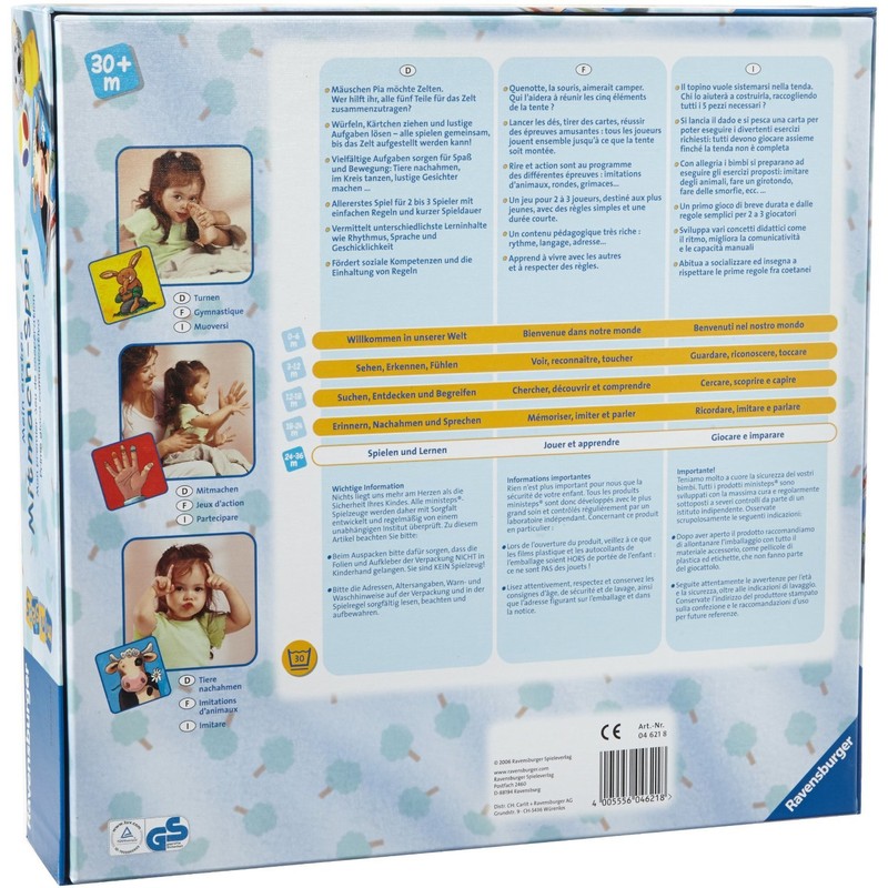 Mein erstes Mitmach-Spiel: Ab 30 Monaten