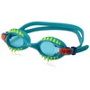 TYR Kids Swimple Spikes Googles, Spikes/Blue/Turquoise, One Size