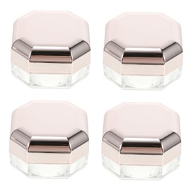 TOVINANNA Pcs Octagonal Makeup Loose Powder Boxes Portable Empty Containers Safe Material Easy to Use Refillable for Powder Blush Foundation Travel Storage