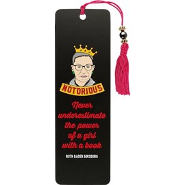 The Notorious RBG Beaded Bookmark