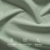 Laleni Premium fitted sheets for the rollaway bed, breathable fitted