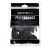 Compex Elektroden Dual Snap, NOIR, 5x10 cm