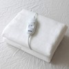 AIMS Electric Blanket SINGLE Heated Under Bed Comfort Detachable Controller