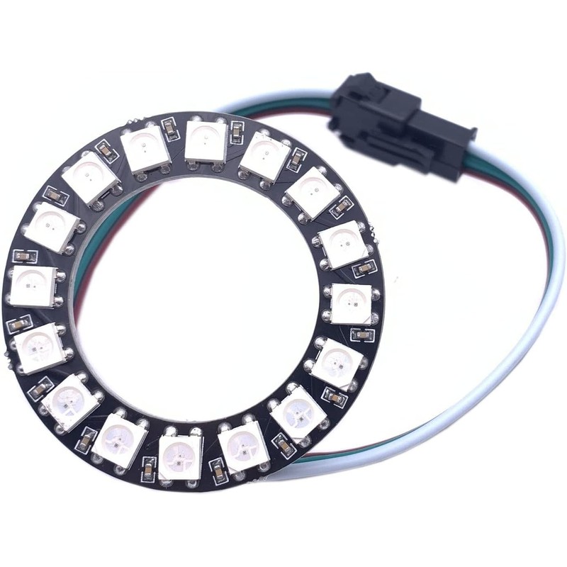 WS2812B 8/16/24/35/45/60/241 LED Pixel Ring Addressable LED Module WS2812 IC
