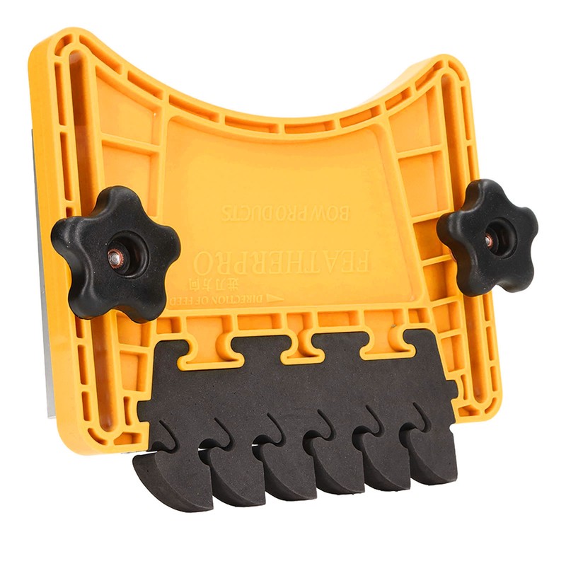 Featherboard Safety Table Saw Push Block Woodworking Fence for Router