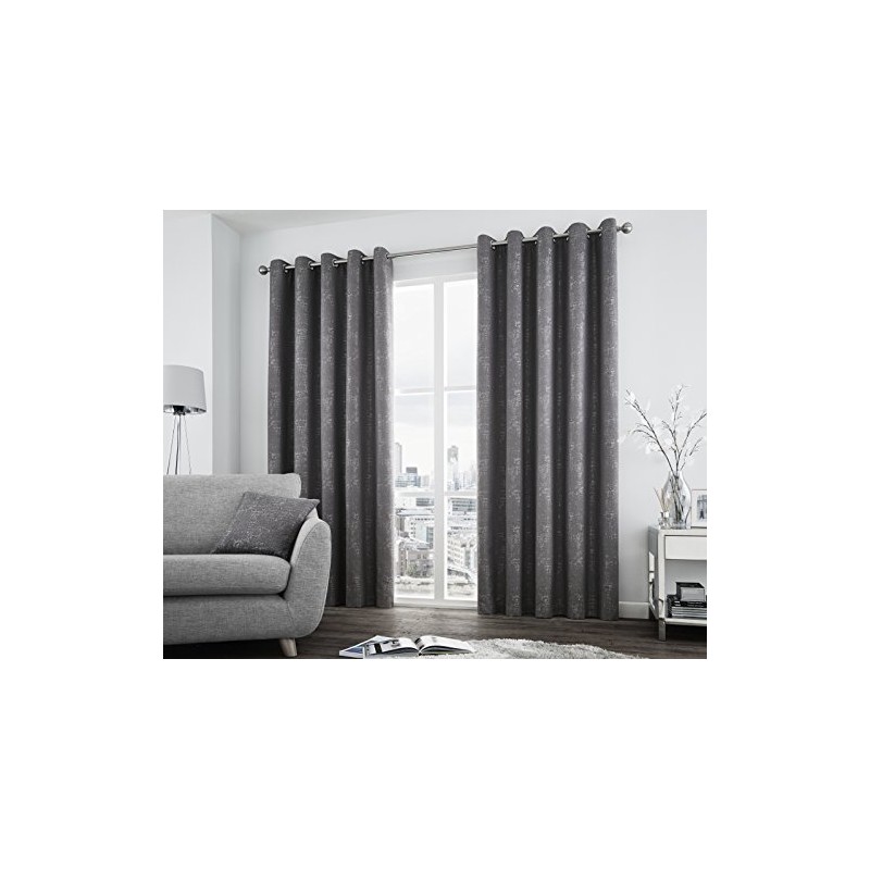 Curtina - Solent - Cushion Cover - 43x43cm, Graphite