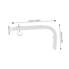 LALAFINA Durable Projector Screen Hooks Shaped Wall Mount Brackets for Easy Installation Homes Offices Classrooms More Stable Design Prevents Slipping Includes Comprehensive Accessories