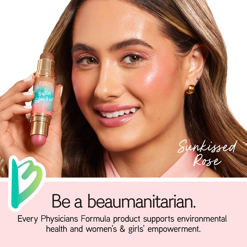 Physicians Formula Butter Glow & Go Multiuse Stick, Ultra-Creamy Radiant