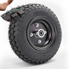 Felixstory 4.10/3.50-6 Tire and Aluminum alloy wheel Assemblies, 40% rubber