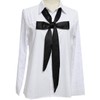 CHROME CRANE NR003 Women's Satin Stole Scarf, Stylish, Ribbon Tie