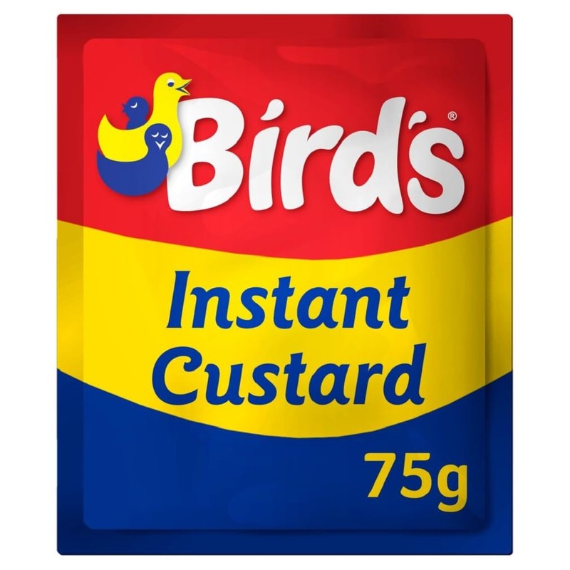 Birds Instant Custard Triple Pack Original Birds English Powder Imported