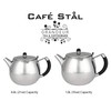 Grunwerg Café Stål Grandeur Double Wall Teapot with Strainer Insert