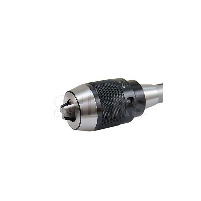 Shars 1/32-1/2" Classic Plus Keyless drill chuck with R8 Integral