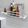 KOLHGNSE 2 Tier Pull Down Cabinet Organizer, Retractable Spice Rack