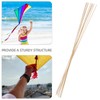 Kisangel 20pcs Kites Bamboo Sticks Kite Making Wooden Rods DIY