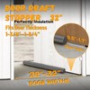 MAXTID Large Door Draft Blocker 32" Grey Bottom Door Draft