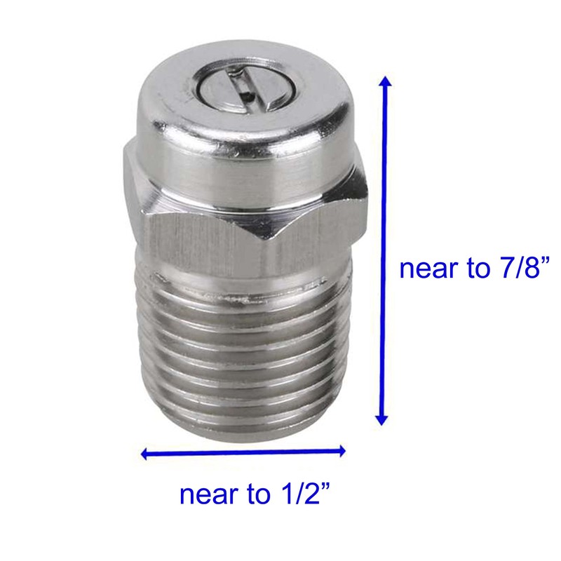 M MINGLE Universal Replacement Nozzle, Pressure Washer Water Broom, Surface
