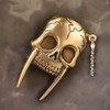 HSSFAF Skull Lighter,Cool with Adjustable Flame Lighter,Refillable Butane Windproof Lighter,Metal