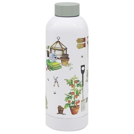 The Leonardo Collection Green Fingers Drinks Bottle For Hot and Cold Drinks | Reusable Leakproof Water Bottles For Travel & Home | BPA Free & Dishwasher Safe Drinking Bottle