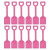 Childrens Kids Small 24cm Plastic Beach Spades - Pink -