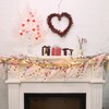 DR.DUDU Valentines Garland, 6 FT Lighted Garlands for Mantle with