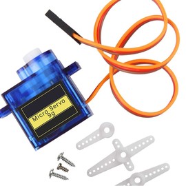 Besomi Electronics SG90 Micro Servo Motor 10-Pack, Mini 9g Servos Compatible with RC Helicopters, Airplanes, Cars, Boats, Robots, and DIY Projects - Precise and Versatile Control for Your Creations