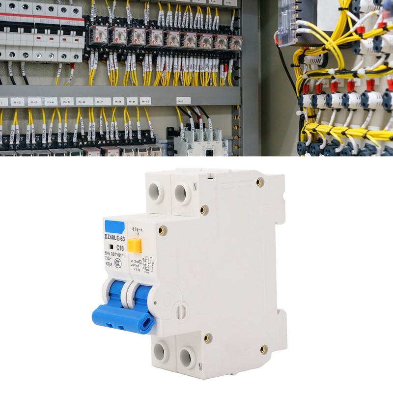 Miniature Circuit Breaker 1P Plus N Rail Mounting Double Handle