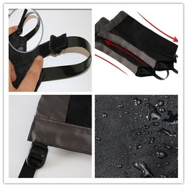 UNIQOCK Snow Leg Gaiters, 1000D Fabric Waterproof Boot Gaiters for Hiking Walking Climbing Hunting Skiing