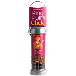 Jacobi Jayne Ring-Pull Click Small Peanut Feeder, zinc Bird