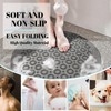 Shower Bath Mat 53x53cm,Extra Round Shower Mat Anti Mould Bath