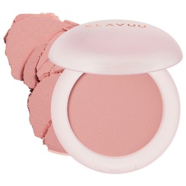 Klavuu Natural Powder Blusher 5.5g, Angora Pink, 1 Piece / 클라뷰 내추럴 파우더 블러셔 5.5g, 앙고라핑크, 1개