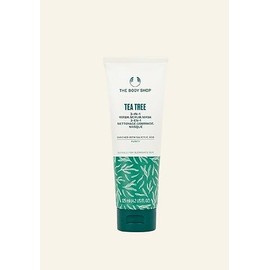 The Body Shop Tea Tree 3-in-1 Wash Scrub Mask 125ml Oil free blemished skin vegan