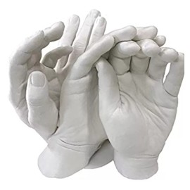 Yeso Blanco 1 Kilo Figuras Body Casting + Regalo 1 Alginato