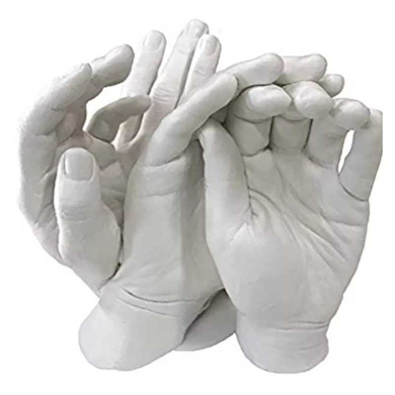 Yeso Blanco 1 Kilo Figuras Body Casting + Regalo 1