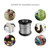2mm Wire Rope Set 50m, 304 Stainless Steel Heavy Duty